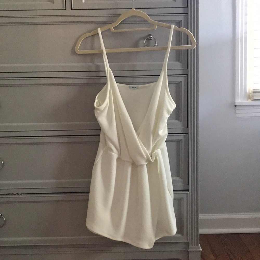Off white romper from Urban Outfitters
